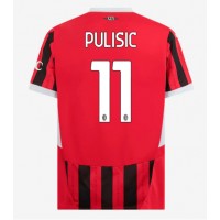 AC Milan Christian Pulisic #11 Fußballbekleidung Heimtrikot 2024-25 Kurzarm